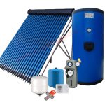 Kit Solar Forçado 300L Inox 30 Tubos Vácuo