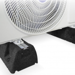 Kit suporte Ar Condicionado de chão antivibrações 60 cm