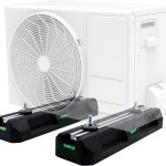 Kit suporte Ar Condicionado de chão antivibrações 40 cm