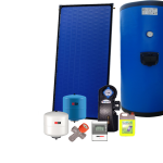 Kit Solar Forçado 200L Inox