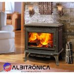 Salamandra Lenha Ferro Fundido ECOCALOR 14Kw