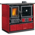 Fogão Ferro Fundido La Nordica Extraflame – Rosa Maiolica